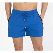 Saks Büyük Beden Su Itici Özellikli Erkek Havuz Deniz Şort Mayo thumbnail 1