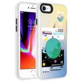 Apple iPhone SE 2020 Kılıf Desenli Dragon Sert Kapak - 6