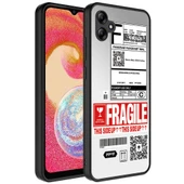 Samsung Galaxy A04E Kılıf Aynalı Desenli Kamera Korumalı Parlak Mirror Kapak - 6