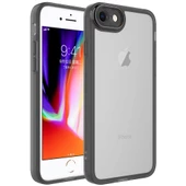 Apple iPhone 8 Kılıf Kamera Korumalı Transparan Post Kapak - 6