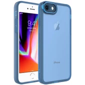 Apple iPhone 8 Kılıf Kamera Korumalı Transparan Post Kapak - 5