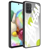 Samsung Galaxy A71 Kılıf Aynalı Desenli Kamera Korumalı Parlak Mirror Kapak - 5