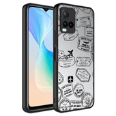 Vivo Y32 Kılıf Aynalı Desenli Kamera Korumalı Parlak Mirror Kapak - 7