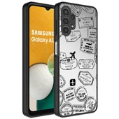 Samsung Galaxy A13 4G Kılıf Aynalı Desenli Kamera Korumalı Parlak Mirror Kapak - 7