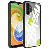 Samsung Galaxy A04S Kılıf Aynalı Desenli Kamera Korumalı Parlak Mirror Kapak - 5
