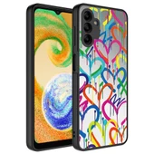 Samsung Galaxy A04S Kılıf Aynalı Desenli Kamera Korumalı Parlak Mirror Kapak - 4