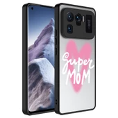 Xiaomi Mi 11 Ultra Kılıf Aynalı Desenli Kamera Korumalı Parlak Mirror Kapak - 3