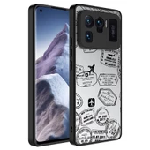Xiaomi Mi 11 Ultra Kılıf Aynalı Desenli Kamera Korumalı Parlak Mirror Kapak - 5