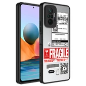 Xiaomi Redmi Note 10 Pro Kılıf Aynalı Desenli Kamera Korumalı Parlak Mirror Kapak - 6