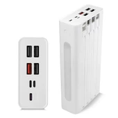 POWERWAY QC30S 30000 MAH DİJİTAL GÖSTERGELİ KENDİNDEN KABLOLU POWERBANK - 3