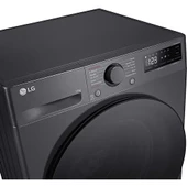 LG F4Y5EYWYJ.AMBPLTK A Enerji Sınıfı 11KG 1400 Devir Çamaşır Makinesi Siyah - 1