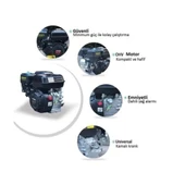 Dts Power Dts 200-6,5 Hp Ipli Kamalı Benzinli Tek Motor - 2