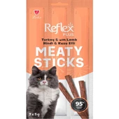 Reflex Hindili Kuzulu Kedi Ödül Çubuğu 5 Gr 3 Adet - 1