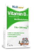 Wellcare Vitamin B12 500mcg 5 ml - 1