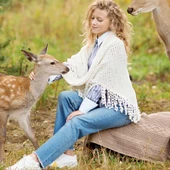 Himalaya Dolphin Loop 112-23 Mavi thumbnail 1