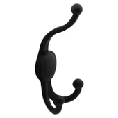 Karataş Askılık Portmanto Vestiyer Banyo Dolap Elbise Askısı Sert Plastik Siyah Askı Elemanı 10 ADET - 4