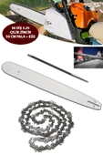 Germany Style 36 DİŞ 3,25 Benzinli Testere Zinciri 1 Litre Zincir Yağı ve 50 cm Pala Eğe Hediyeli - 2