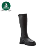 VENÜS 2351706K KALIN TABAN TOPUKLU DERİ KADIN ÇİZME - 2