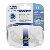 Chicco Gece Parlayan PhysioForma Mini Soft 2'li Emzik 2-6 Ay thumbnail 1