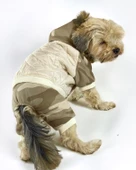 Kamuflaj Comfy Puf Köpek Mont Tulum Takım, Köpek Ceket Takım - 2