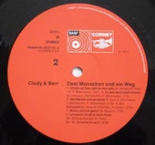 Cindy & Bert – Zwei Menschen Und Ein Weg Pop Vinly Plak alithestereo - 4