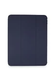 İpad Pro 12,9 İnç Uyumlu Kılıf Katlanır Kalem Bölmeli Standlı Uyku Modlu Akıllı Kapak - 10