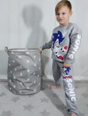 ERKEK ÇOCUK SONİC ÖRÜMCEK ADAM MINECRAFT LEGO MİCKEY 3 İPLİK TAKIM - 1