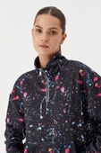 No Fear Kadın Sweatshirt Crop Batik 72524 - 3