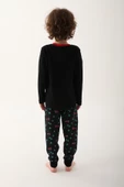 Arnetta Erkek Çocuk Siyah Yılbaşı Pijama Takımı 2751 - 3
