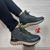 Jump 29652 Haki Waterproof Kaymaz Rahat Erkek Bot - 3