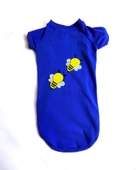 Navy Bee Oval Yaka Tişört Köpek Kıyafeti Orta ve Büyük Irk - 1
