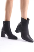 Kairobi Siyah Mat Kalın Topuklu Bot thumbnail 3