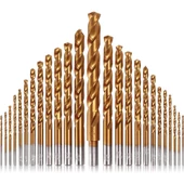 CAT DA02901 16 Parça Profesyonel Titanyum Kaplama HSS Metal Delici Matkap Ucu thumbnail 4