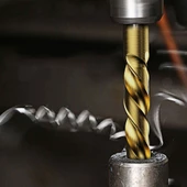 CAT DA02901 16 Parça Profesyonel Titanyum Kaplama HSS Metal Delici Matkap Ucu thumbnail 6