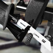 Cat Da07005 228Mm 2 Parça Profesyonel Metal/Çivili Ahşap Kesme Tilki Kuyruğu Testere Ucu - 6