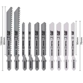 Cat Da06901 10 Parça Profesyonel Metal/Ahşap Hassas/Kaba Kesim Dekupaj Testere Ucu - 4