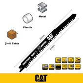 Cat Da07002 228Mm 2 Parça Profesyonel Hızlı Ahşap Kesme Tilki Kuyruğu Testere Ucu - 3