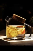 Çiftçiler Leyna  Mantar Kapak Çok Amaçlı Cam Sürahi 750ML 156672 - 2