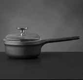 Berghoff 2307308 Gem 18 Cm Döküm Sütlük Kapaklı - 5