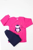 Kız Çocuk Baskılı Pijama Takımı - 11