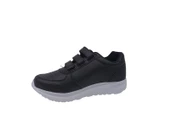 Parley 918 Kadın Siyah Kalın Taban Cırtlı Günlük Kullanım Spor Ayakkabı thumbnail 3