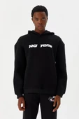 No Fear Erkek Sweatshirt Kapüşonlu Siyah M500216 - 1