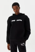 No Fear Erkek Sweatshirt Kapüşonlu Siyah M500216 - 6