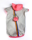 Pocket Rainbow Sweatshirt Orta ve Büyük Irklar İçin - 5