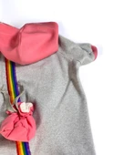 Pocket Rainbow Sweatshirt Orta ve Büyük Irklar İçin - 10