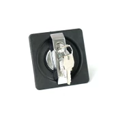 Dolap Kilidi Kare Krom Kısa - 5