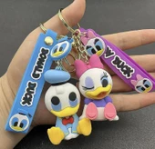 Daisy Duck Slikon Anahtarlık Çanta Süsü thumbnail 4