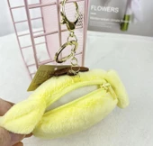 Kawai Sanrio Pompompurin  Bozuk Para Cüzdanı Anahtarlık - 2