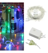 100 Ledli 8 Fonksiyonlu Karışık Renkli Rgb Led Lamba Fişli - 1