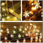 Kar Tanesi Led Işık – 10 Metre 100 Led - 4